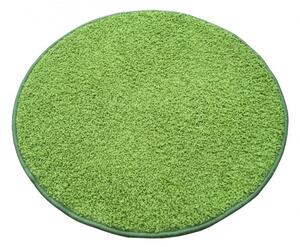 Vopi koberce Kusový guľatý koberec Color shaggy zelený - 80x80 (průměr) kruh cm