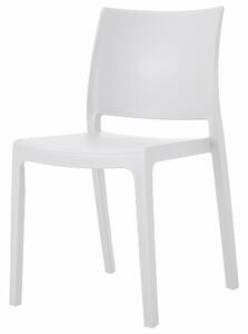 Jedálenská stolička Toronto biela
