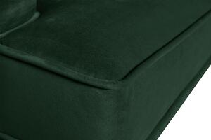 KONSIMO Rohová sedacia súprava FALCO zelená, pravé prevedenie