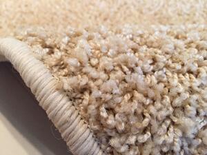 Vopi koberce Kusový koberec Color shaggy béžový ovál - 120x160 cm
