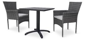 Balkónový set Ristorante + 2x ratanové kreslo Bali PREMIUM