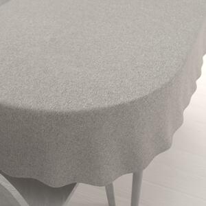 Biante Dekoračný oválny obrus BKT-552 Prírodná režná 50x100 cm