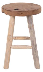 Tíková stolička so 4 nohami House Nordic Badia, ø 30 cm