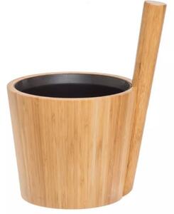 Rento masážna kefa do sauny s odnímateľnou rukoväťou bambus