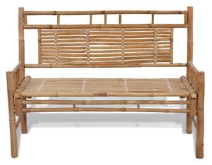 Záhradná lavička 120 cm, bambus