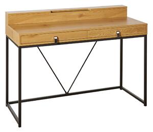Dizajnový písací stôl Palani 120 cm imitácia dub