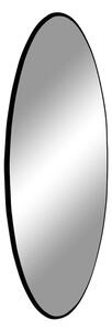 Guľaté nástenné zrkadlo s čiernym rámom House Nordic Jersey, ø 40 cm