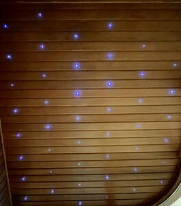 Saunaproject LED osvetlenie do sauny Hviezdne nebo