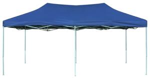 Skladací záhradný stan 3x6 m, modrý