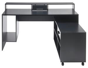 Písací stôl IAN I čierna