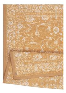 Hnedý obojstranný koberec Narma Sagadi, 80 x 250 cm