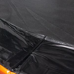 Trampolína Jumper PRO 366 cm - čierna / oranžová