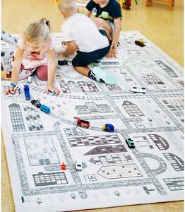 Bílý obojstranný detský koberec Narma Ülejõe, 140 x 200 cm