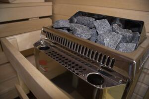 Harvia kombinovaná saunová pec elektrická Topclass combi KV60SE Steel
