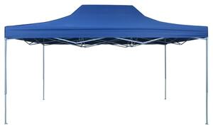 Skladací záhradný stan 3x4,5 m, modrý