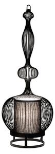 Stolové Lampa Forestier, Impératrice, Čierna, Obývacia izba, Kov, Dizajnový