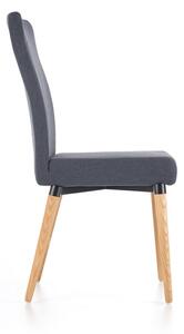 Halmar Jedálenská stolička K273, tmavo sivá