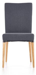 Halmar Jedálenská stolička K273, tmavo sivá
