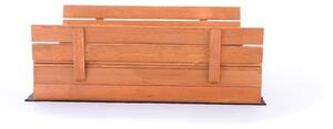 Sun Active Drevené ohradené pieskovisko s lavičkami Sunny, impregnované - 140 cm