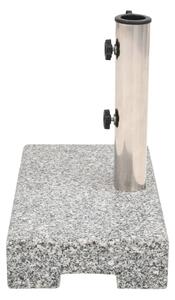 Stojan na slnečník, žulový, obdĺžnikový, 25 kg