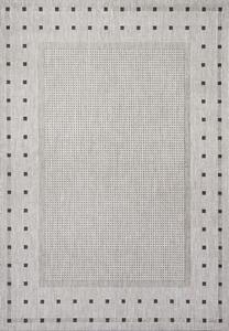 Devos koberce Kusový koberec FLOORLUX Silver/Black 20329 - 80x150 cm