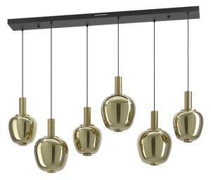 Eglo 390466 - LED stmievateľný luster FRUITERA 3xLED/5W/230V+3xLED/6,5W+ 6xLED/1,6W zlatý