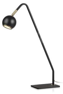 Čierna stolová lampa Markslöjd Coco, výška 47 cm