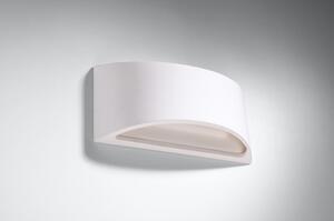 Biele nástenné svietidlo Nice Lamps Farina