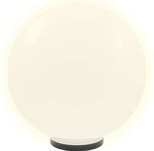 LED lampa v tvare gule 50 cm PMMA