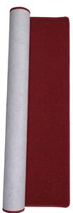 Vopi koberce AKCIA: 250x120 cm s obšitím Behúň na mieru Astra červená s obšitím - šíre 120 cm s obšitím
