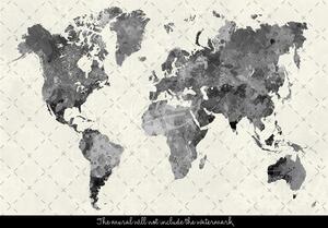 Fototapeta Mapa sveta Samolepící 250x250cm
