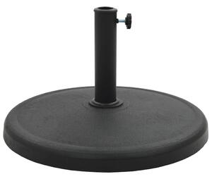 Stojan na slnečník čierny polyresinový okrúhly 19 kg