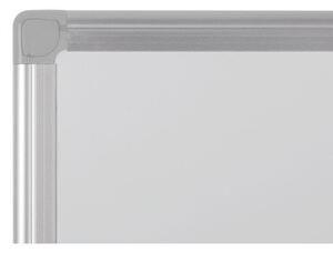 Biela magnetická tabuľa Manutan Laque, 90 x 120 cm