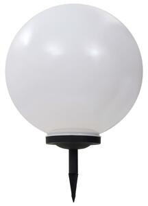 Vonkajšia solárna lampa 50 cm LED guľová RGB