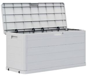 Záhradný úložný box 280 l, svetlosivý