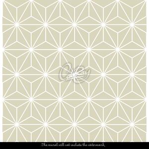 Fototapeta Zlatý geometrický minimalizmus Samolepící 250x250cm