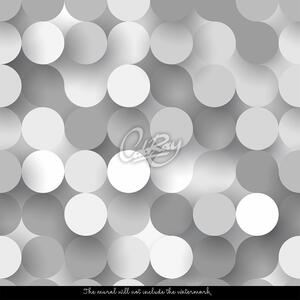 Fototapeta Abstraktné guľky šedé Samolepící 250x250cm