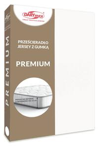 JERSEY PRESTIERADLO PREMIUM 90X200 CM BIELE