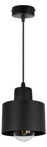 Závesné svietidlo Panta, 1x čierne kovové tienidlo