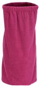 Vossen dámsky kilt do sauny s vreckom 140 × 80 cm Farba: Cranberry