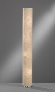 Béžová stojacia lampa Fischer & Honsel Thor, výška 156 cm