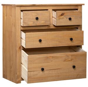 Komoda 80x40x83 cm borovicové drevo Panama Range