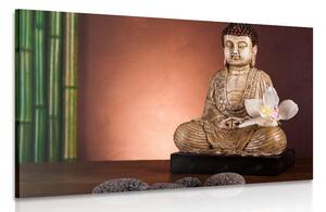 Obraz meditujúci Budha Varianta: 120x80