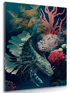 Obraz surrealistická kreveta Varianta: 40x60