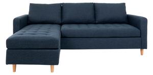 Dizajnová rohová sedačka Magdala modrá