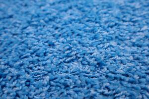 Vopi koberce Kusový koberec Color shaggy modrý - 50x80 cm