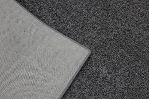 Vopi koberce Kusový koberec Color Shaggy sivý štvorec - 120x120 cm