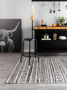 MOOD SELECTION Exteriérový koberec Cleo White/Black - koberec ROZMER CM: 120 x 170