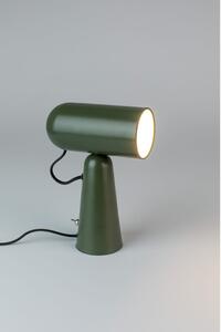 Zelená stolová lampa White Label Vesper