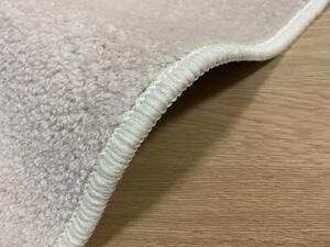 Betap koberce Kusový koberec Eton 2019-60 biely okrúhly - 100x100 (průměr) kruh cm
